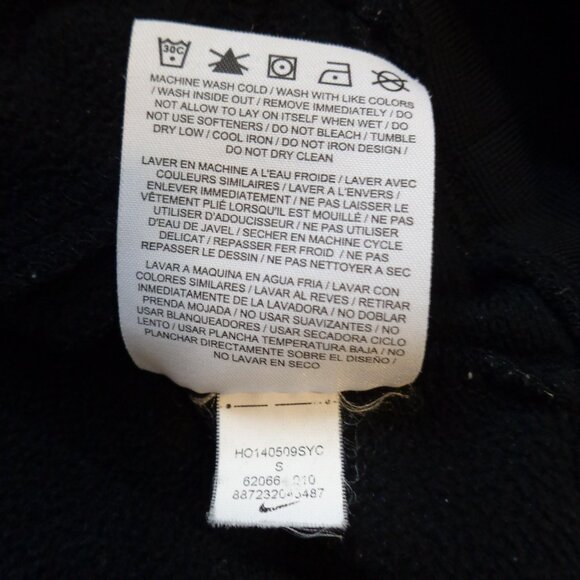 Nike Men's Hoodie Lebron James Full‎ Zip Black Maroon Sweatshirt Therma Fit Sz S - Picture 12 of 12